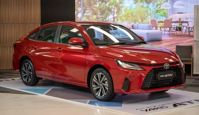 Toyota Vios bản G chạy 1 vạn 3 km màu đỏ giá bán cực sốc