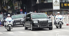 Khám phá Aurus Senat: xe chở tống thống Nga
