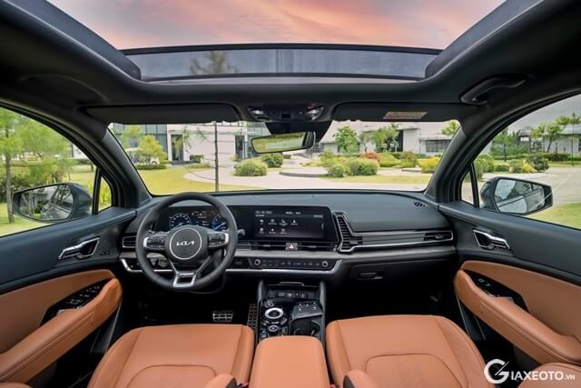 Kia-Sportage-2023-khoang-lai