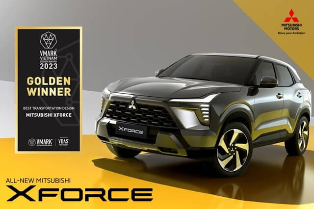 Mitsubishi-XForce-dat-giai-vang