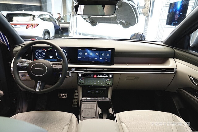 danh-gia-noi-that-xe-hyundai-tucson-hybrid