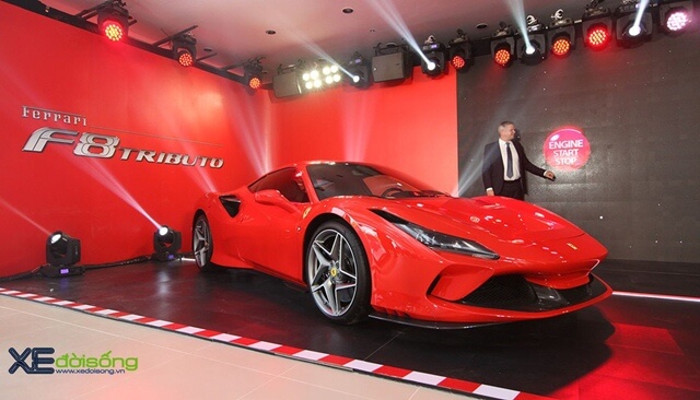 Ngắm Siêu Xe Ferrari F8 Tributo Chính Hãng Tại Việt Nam